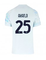 Moške Nogometnih dresov Inter Milan Manuel Akanji #25 Gostujoči 2025-26 Kratki rokavi
